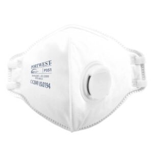 P351 - FFP3 Valved Dolomite Fold Flat Respirator