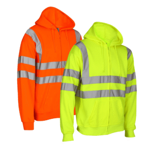 Hi Viz Full Zip Hoodie