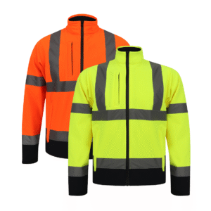 Hi Viz Softshell Jacket Two Tone