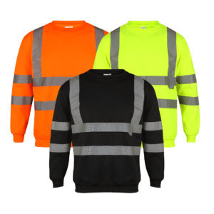 Hi Viz Sweatshirt Crew Neck