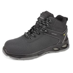 HIMLEY COMPOSITE MID CUT BLACK TPU TEK SAFETY BOOT S3S