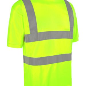 High Visibility Crew Neck T- Shirt Yellow