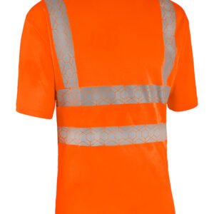 High Visibility Orange ENVIROWEAR RECYCLABLE T-SHIRT